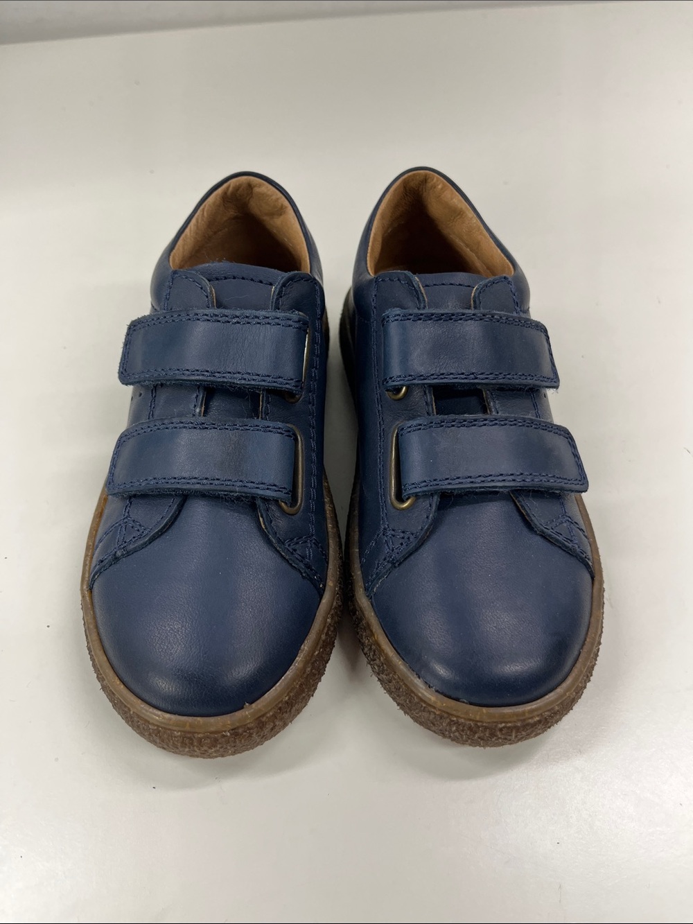 New Naturino Kids' Boy’s Carex Sneaker Shoes in Navy Leather Size 28 (US 11.5) - Picture 4 of 6
